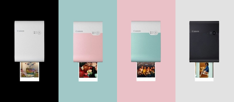 QX10_4-colours_backgroundv2 Canon Selphy Square Printers_Printer Colours