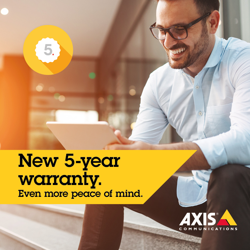 Axis 5-year warranty