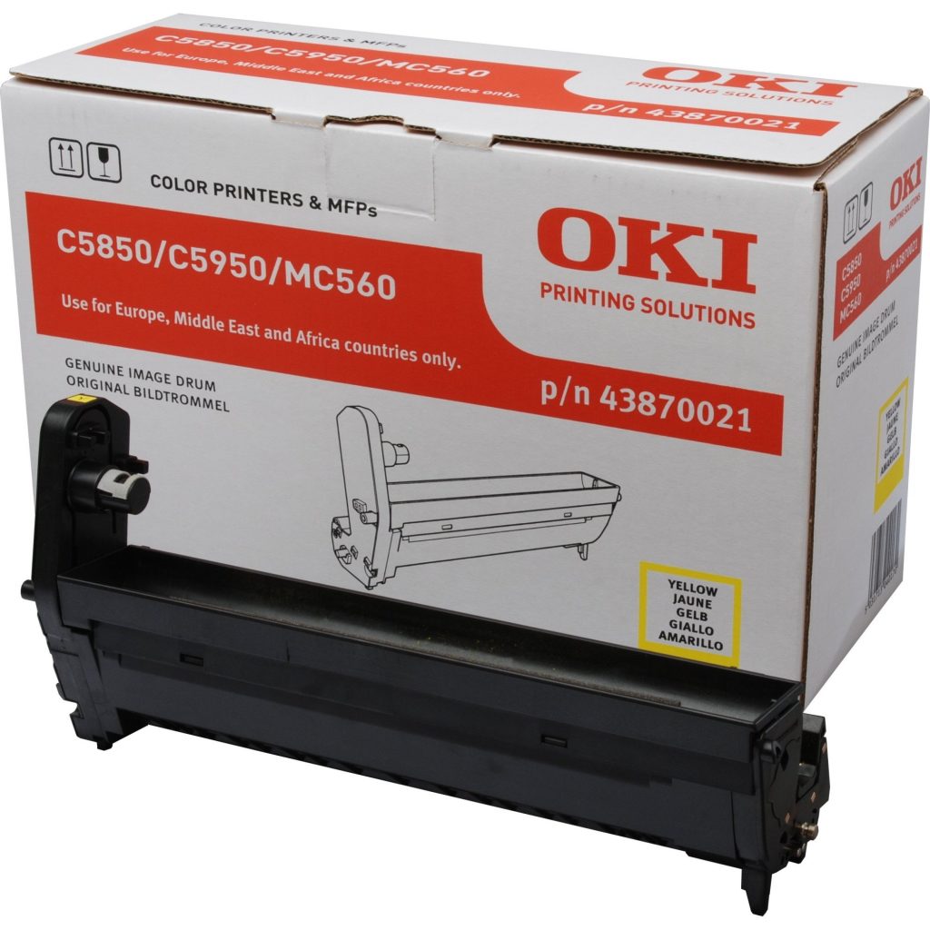 Drum OKI C5850/5950/MC560 Yellow