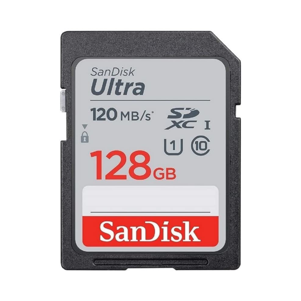 SANDISK 128GB SDXC UHS-I 120MB/s SD Memory Card