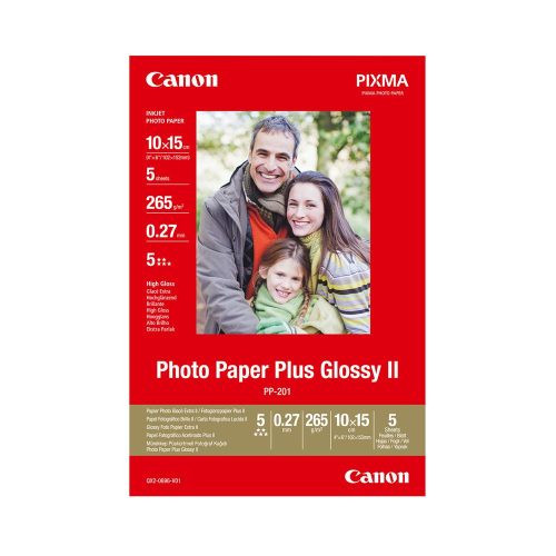 Avantech Malta Canon PP201 Photo Paper Plus Glossy II 4"X6" 50