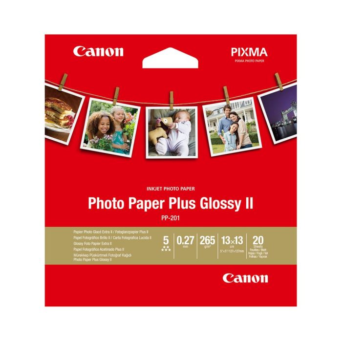 Avantech Malta Canon PP201 Photo Paper Plus Glossy II 5"X5" 20