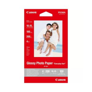 RAME PAPIER PHOTO GLOSSY ADHESIF A4 140G 50PCS MACRO - 1PRIX