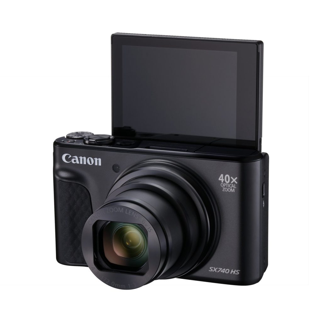 Canon PowerShot SX740 HS + Black Travel Kit - Image 2