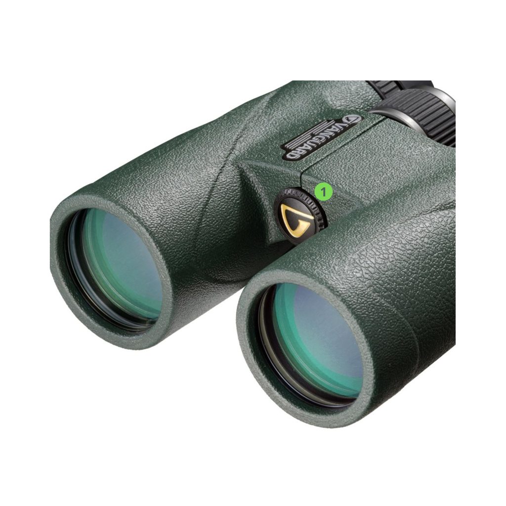 Vanguard VEO ED 10X42 Carbon Composite Binoculars_angled