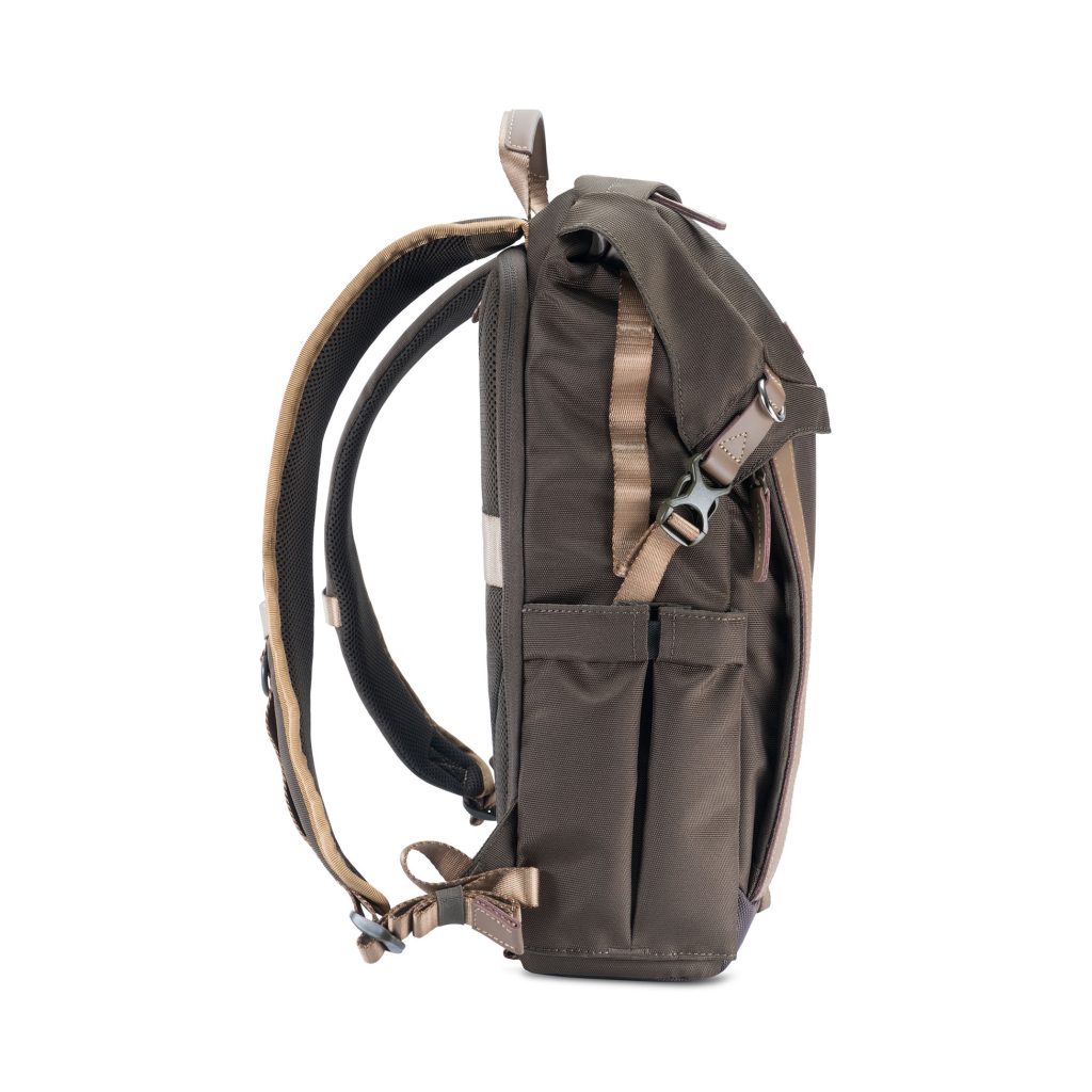 Vanguard VEO GO 42M KG Backpack – Khaki Green_Side