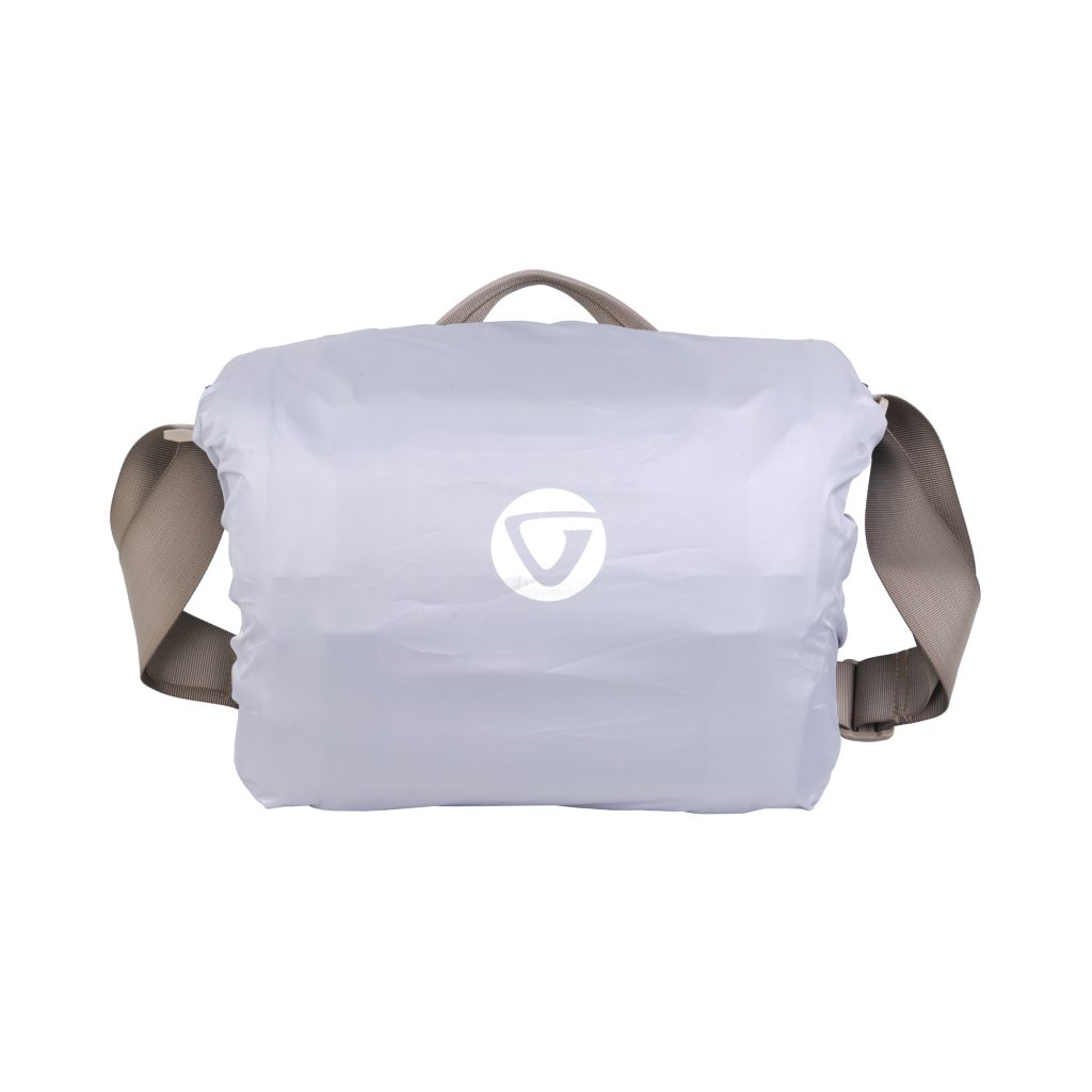 Vanguard VEO Range 32M BG Shoulder Bag – Beige_RainCover