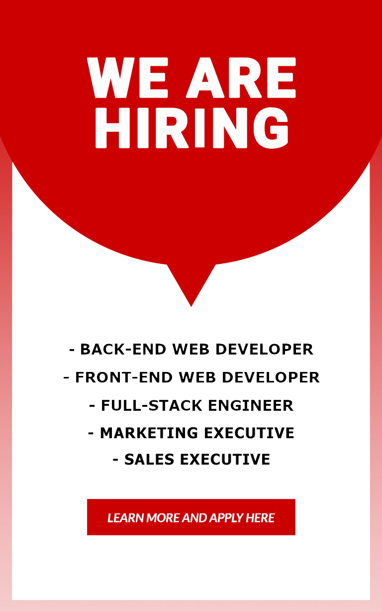 Homepage careers banner for mobile