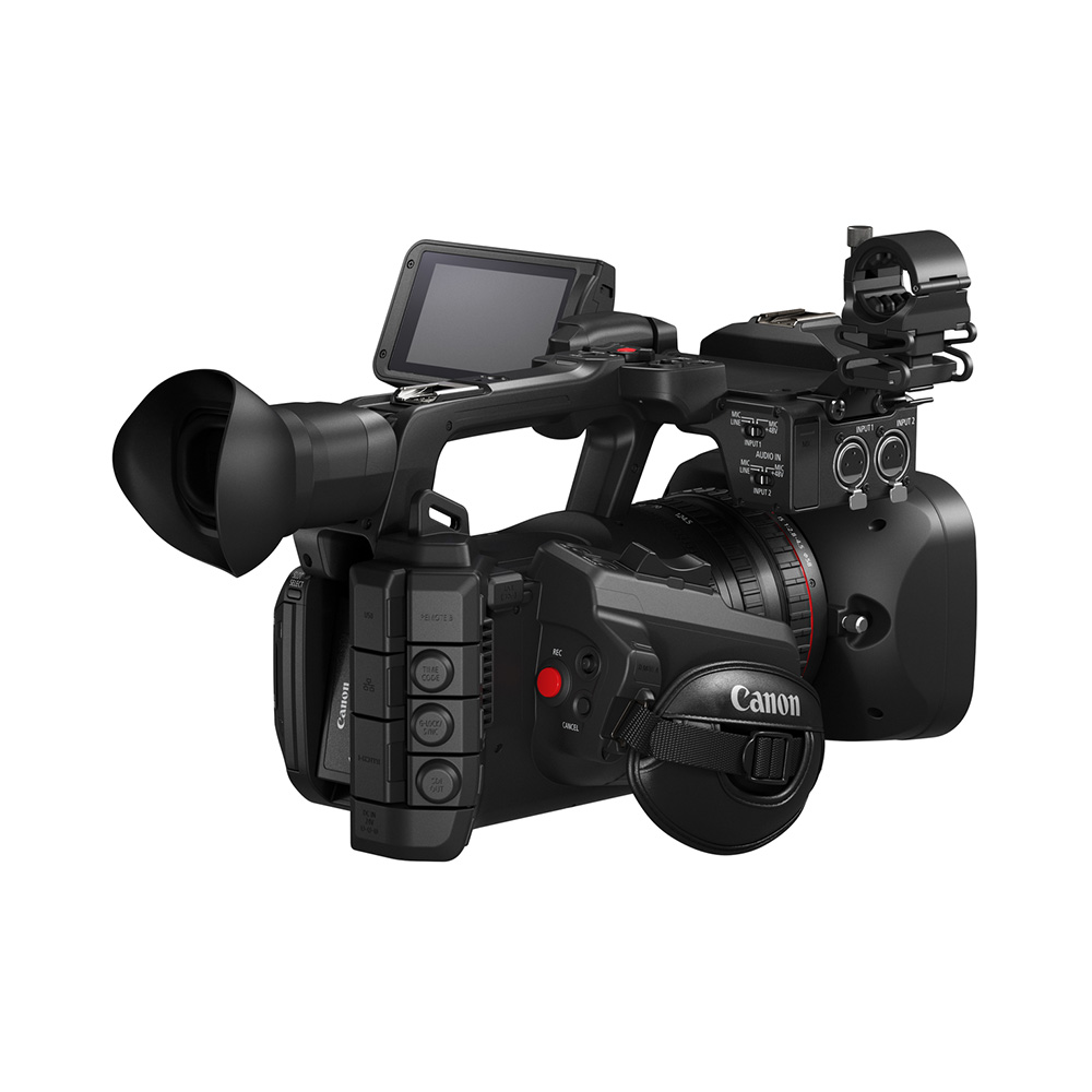 Canon XF605 Professional Video Camera - Back