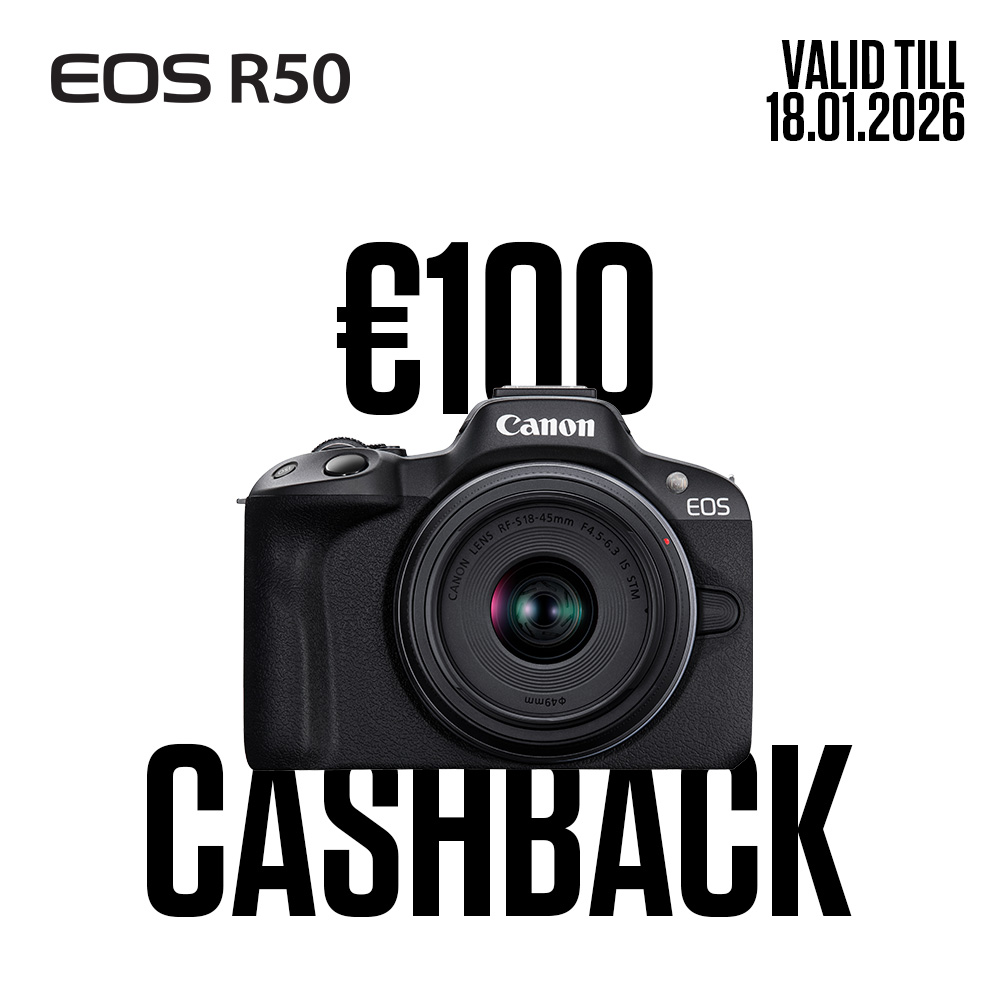 Canon EOS R50 + RF-S 18-45mm IS STM