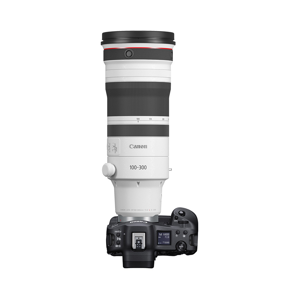 Canon RF 100-300mm f/2.8L IS USM - Mounted on EOS R3