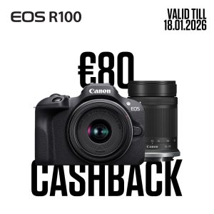 Canon EOS R100 + RF-S 18-45mm + RF-S 55-210mm