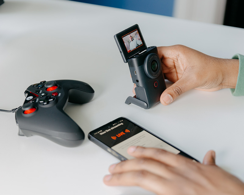 PowerShot V10-live-streaming