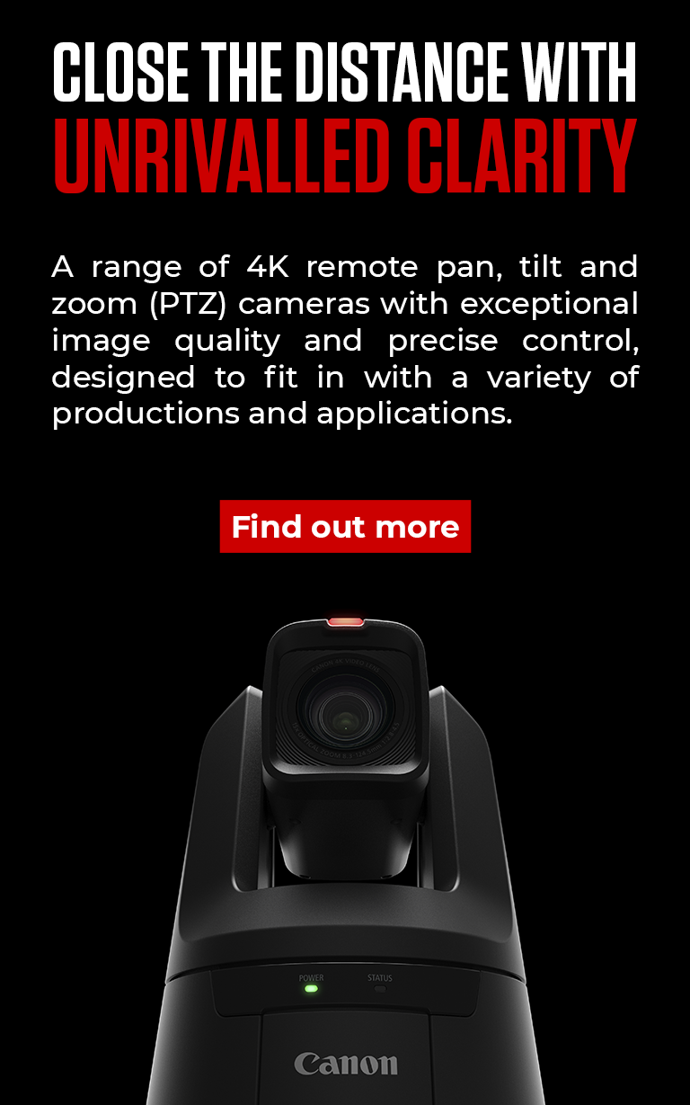 Canon Professional PTZ Cameras and solutions