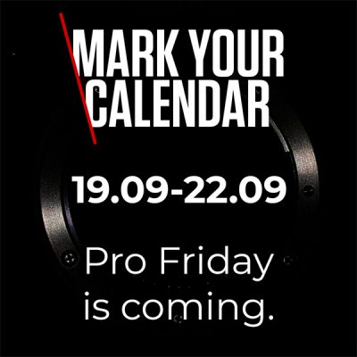 Pro Friday is coming.