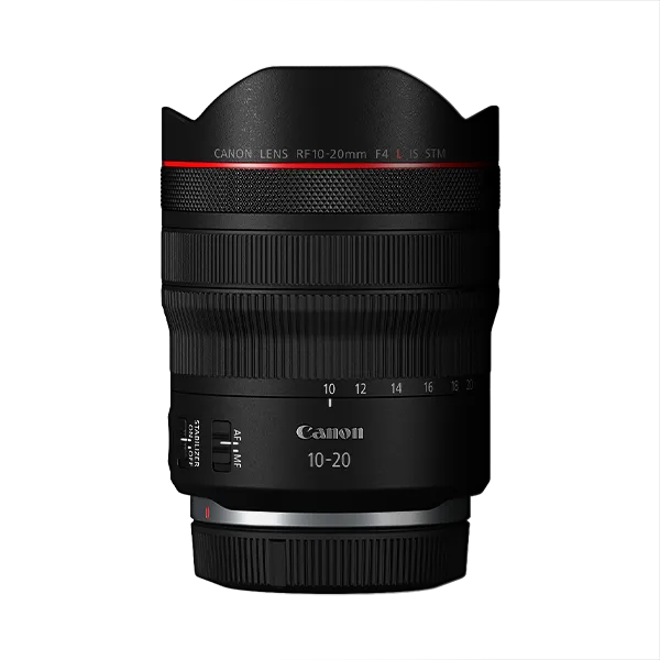 Canon RF 10-20mm f/4L IS STM Ultra Wide-angle Zoom Lens