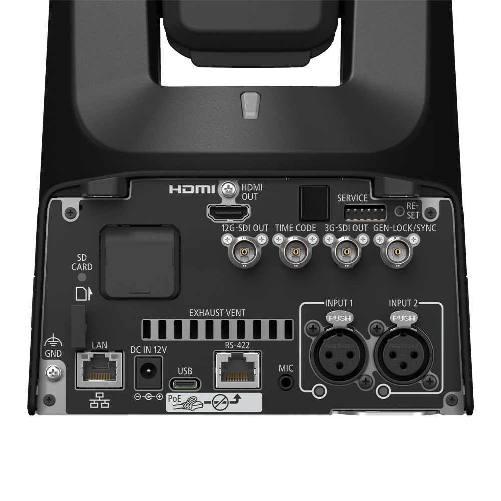 Canon CR-N400 Professional PTZ Camera - Rear view