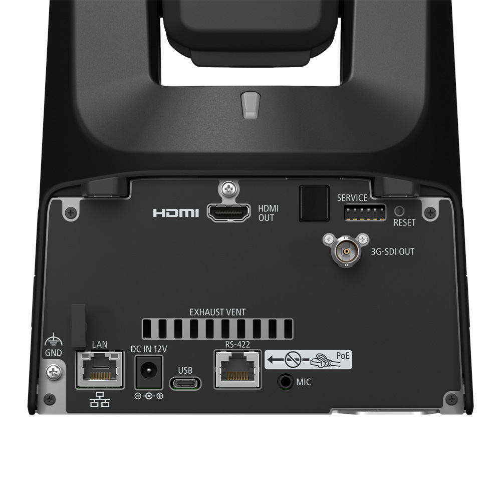 Canon CR-N350 Professional PTZ Camera - Rear view