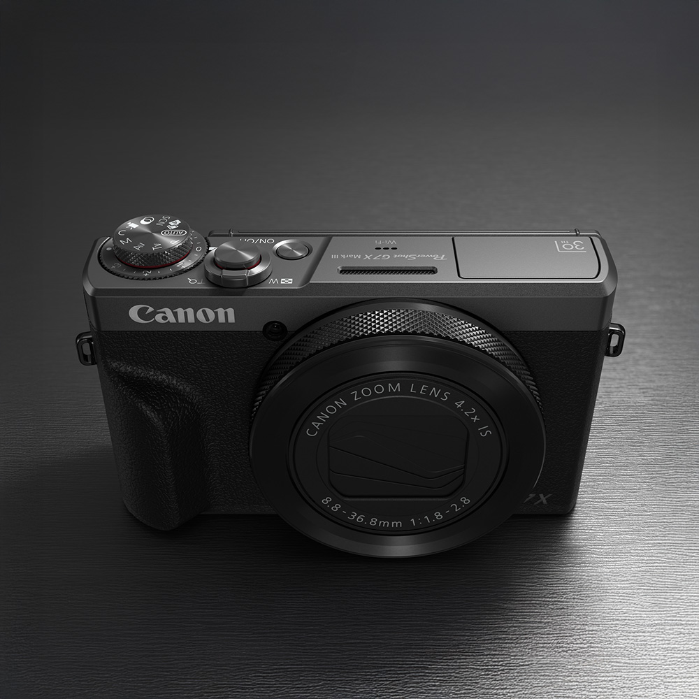 Canon PowerShot G7 X Mark III - 30th PowerShot Anniversary Limited Edition - Front Angled View