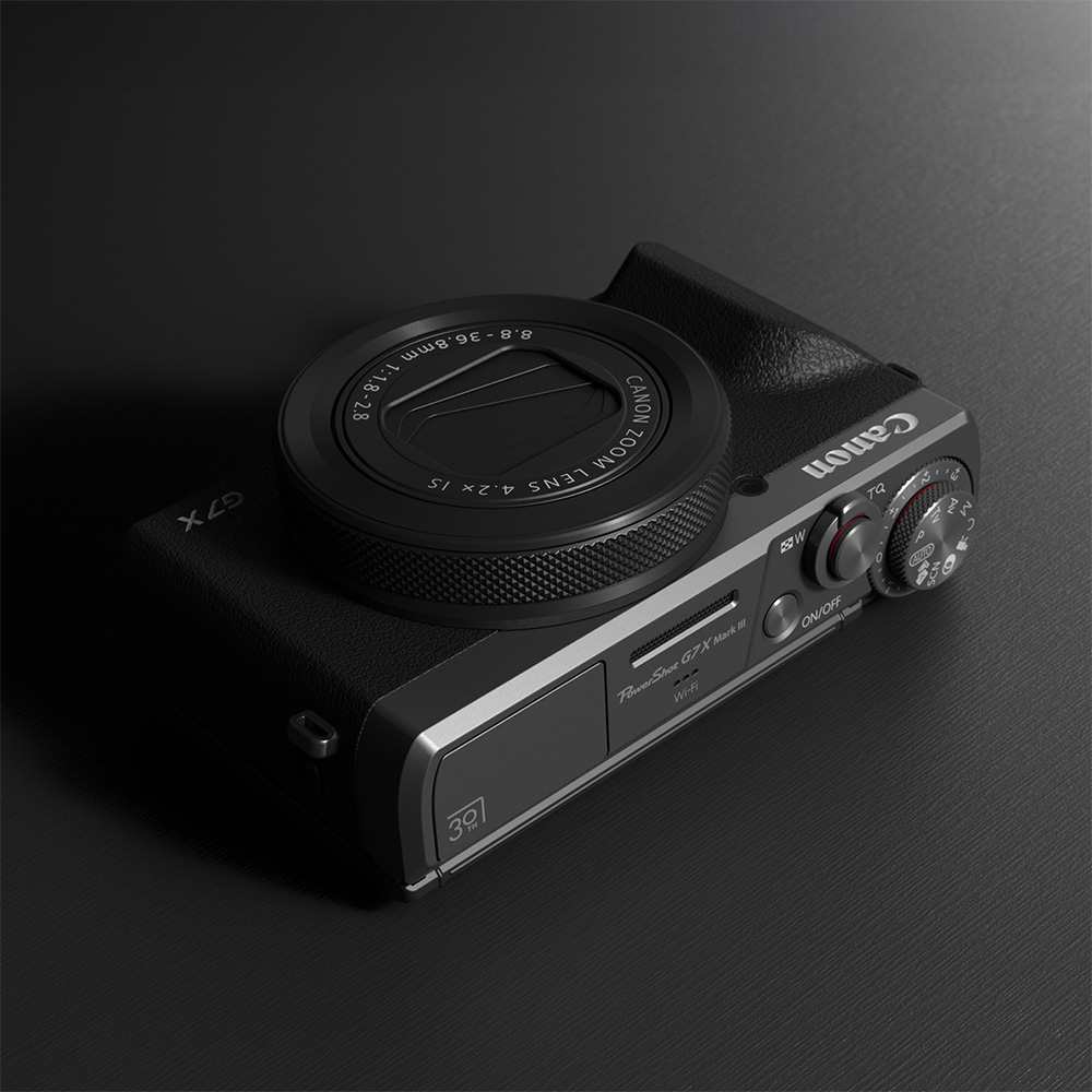 Canon PowerShot G7 X Mark III - 30th PowerShot Anniversary Limited Edition - Flat