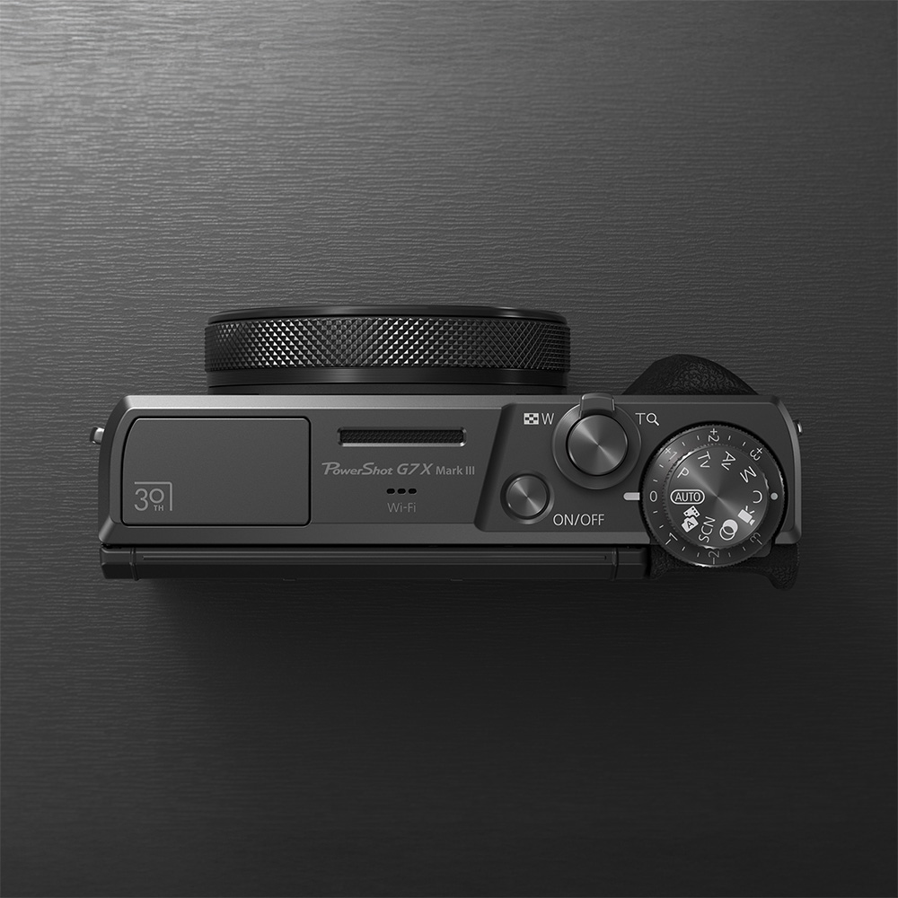 Canon PowerShot G7 X Mark III - 30th PowerShot Anniversary Limited Edition - Top View