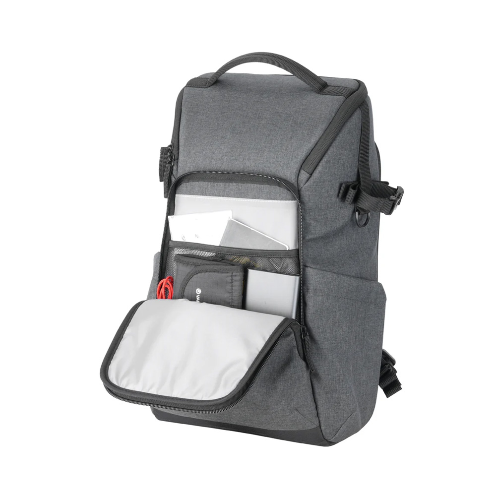 Vanguard VESTA ASPIRE 45 Grey Backpack - Front pockets