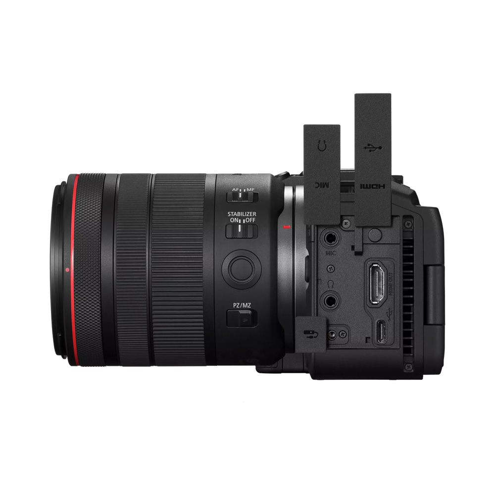 Canon EOS R6 V + RF 24-50mm f/4L IS USM PZ - Ports