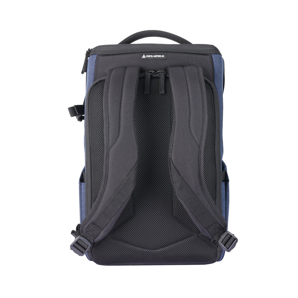Vanguard VESTA ASPIRE 45 Navy Blue Backpack - Rear view