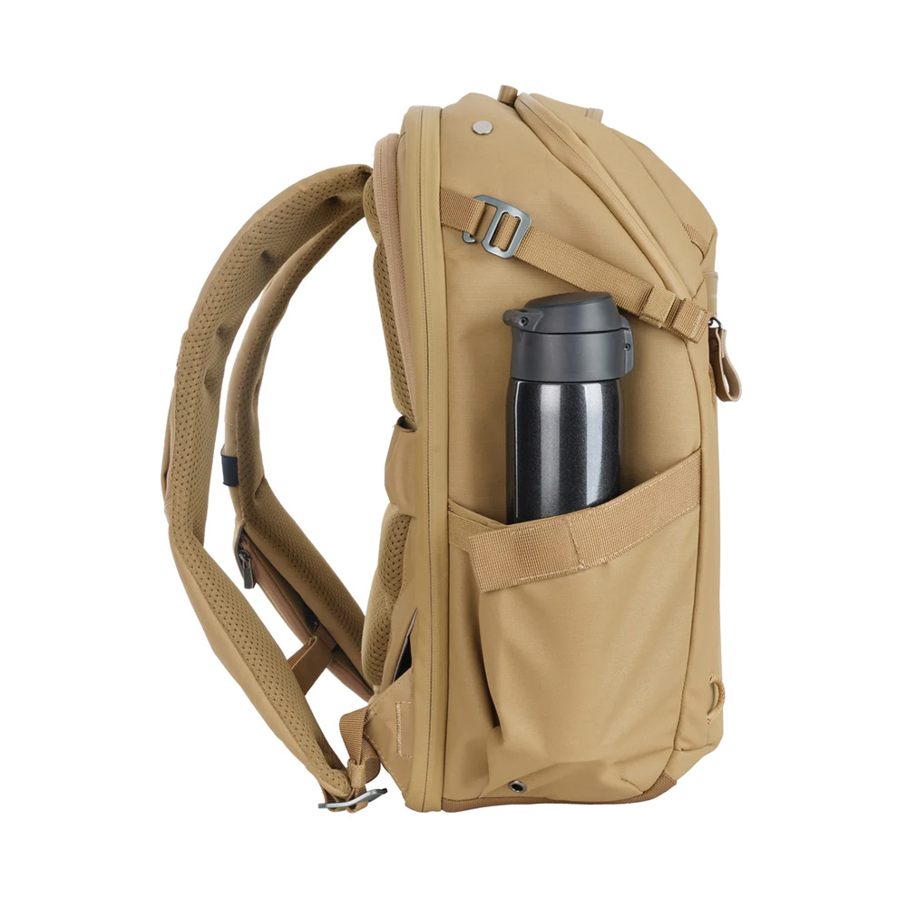 Vanguard VEO Metro B20L Beige Backpack - Side view