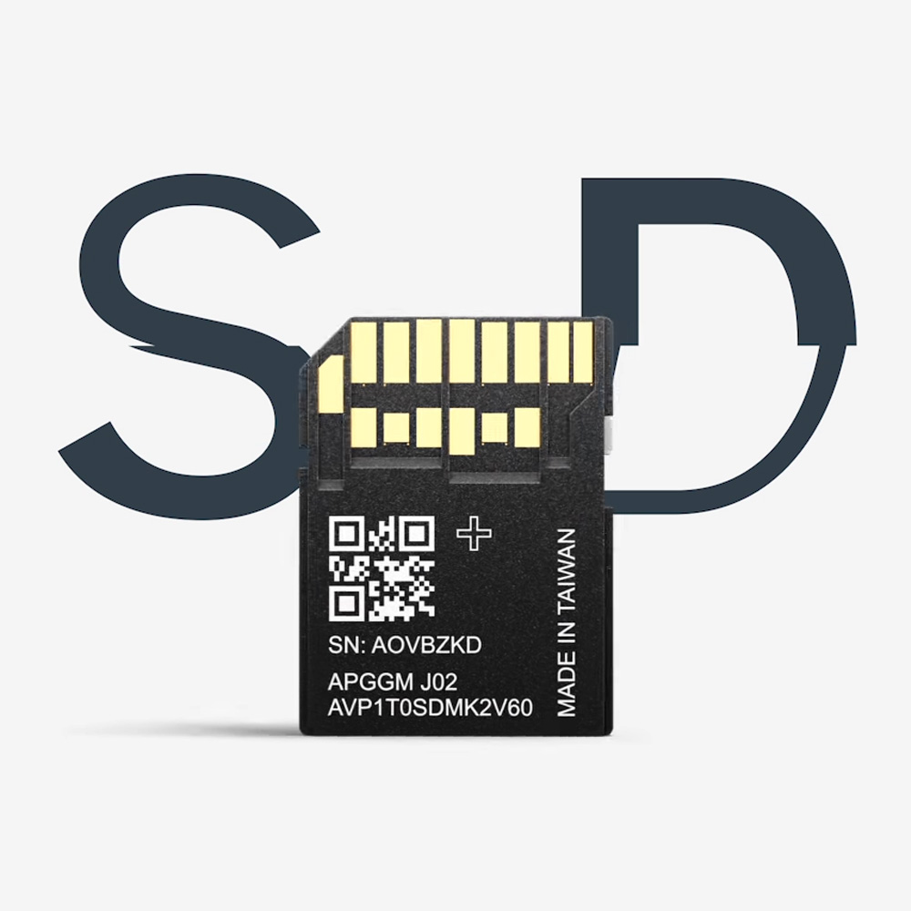 Angelbird AV PRO SD V60 1TB SDXC™ UHS-II Card - Rear