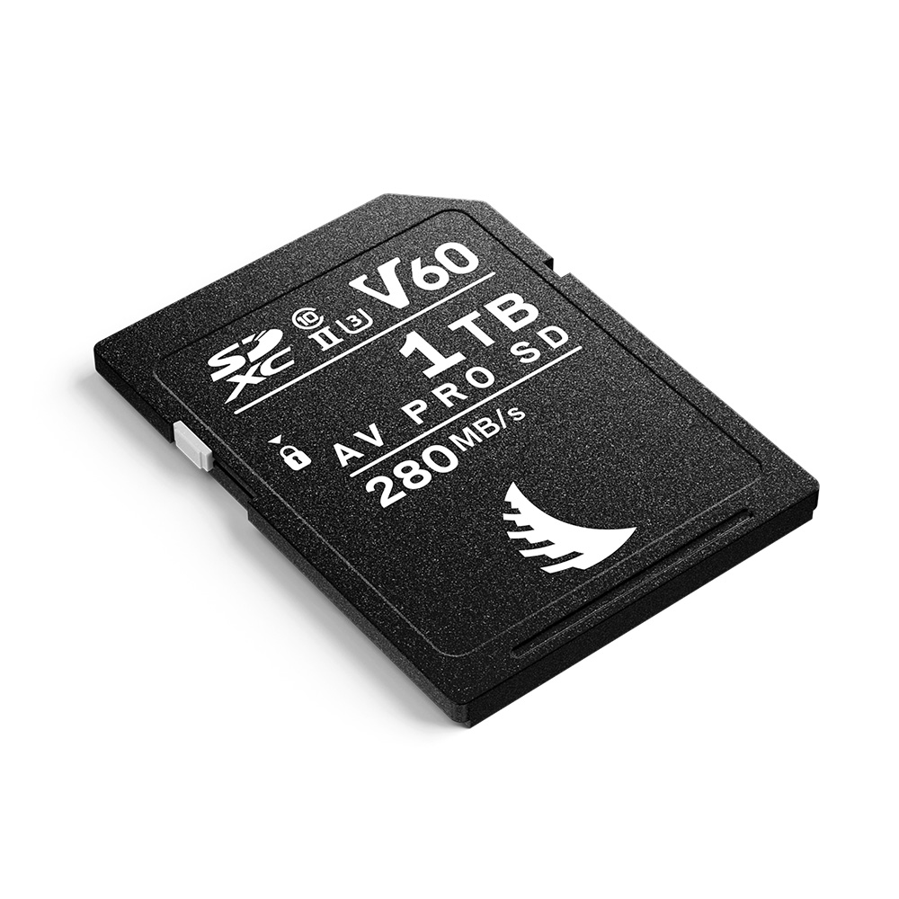 Angelbird AV PRO SD V60 1TB SDXC™ UHS-II Card - Slant