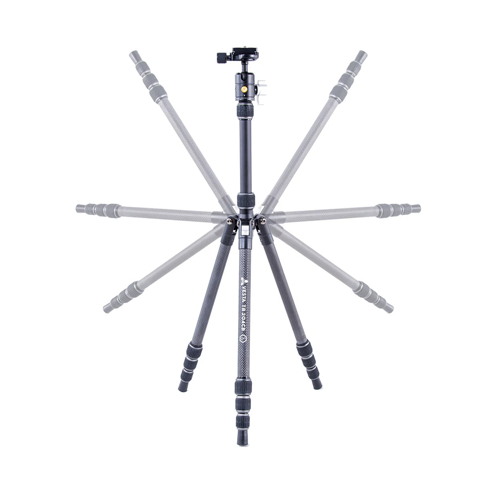 Vanguard VESTA TB 204CB Tripod - Leg Angles