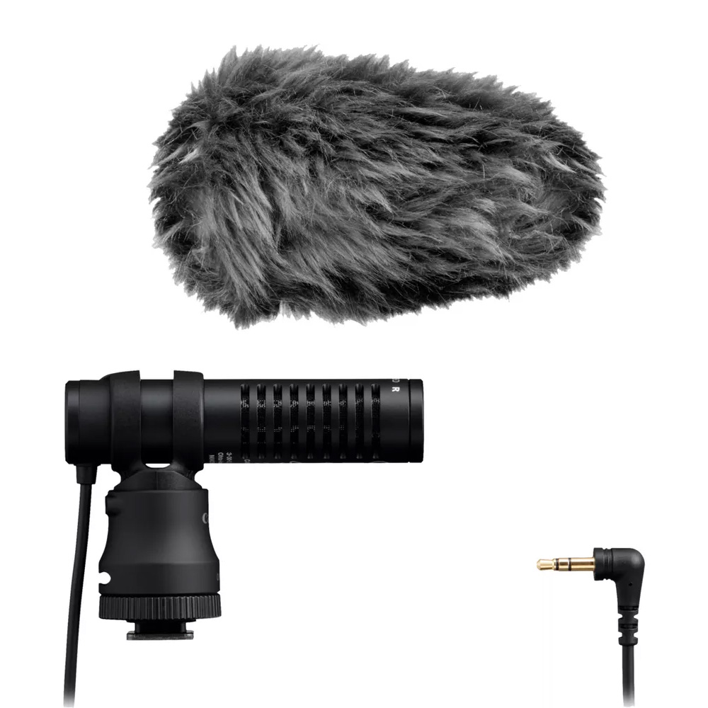 Canon DM-E100 Stereo Microphone - Box Contents