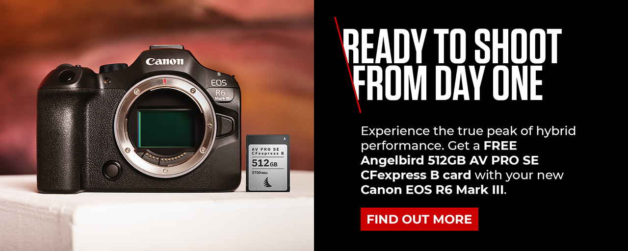 Canon EOS R6 Mark III Promo - Free 512GB CFexpress Card