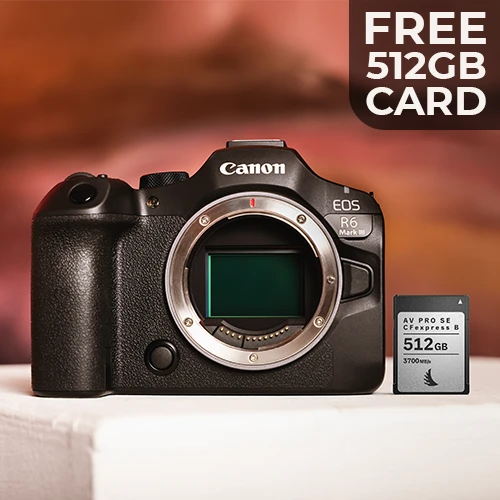 EOS R6 Mark III + Card bundle