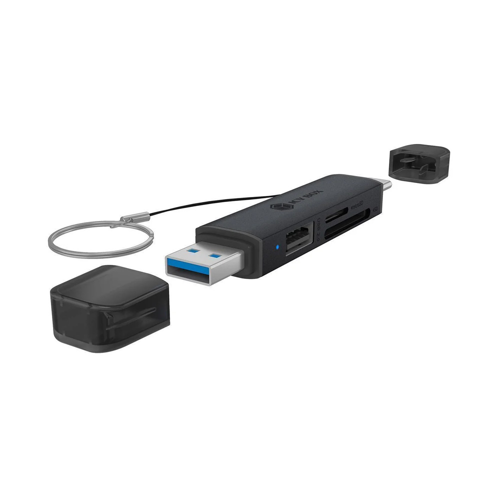 ICY BOX 3-in-1 Card Reader C/A