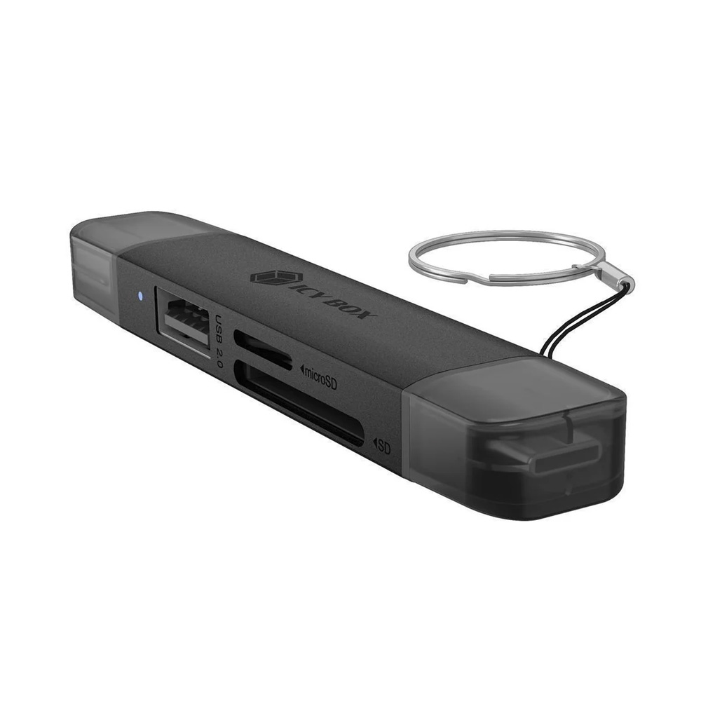 ICY BOX 3-in-1 Card Reader C/A